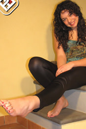 Red Polish Feet